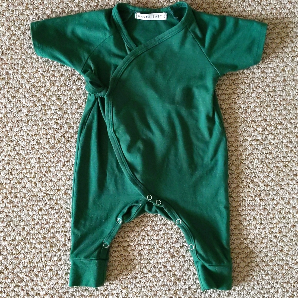 Green Baby Bodysuit